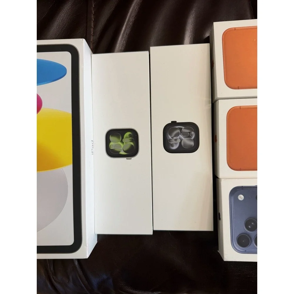 Lot Of Apple Iphone Ipad IWatch EMPTY BOXES ONLY 2026 17 Pro Max Series 11 128gb